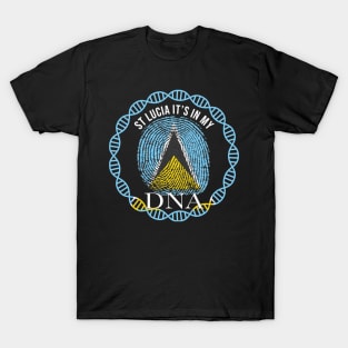 St Lucia Its In My DNA - Gift for St Lucian From St Lucia T-Shirt